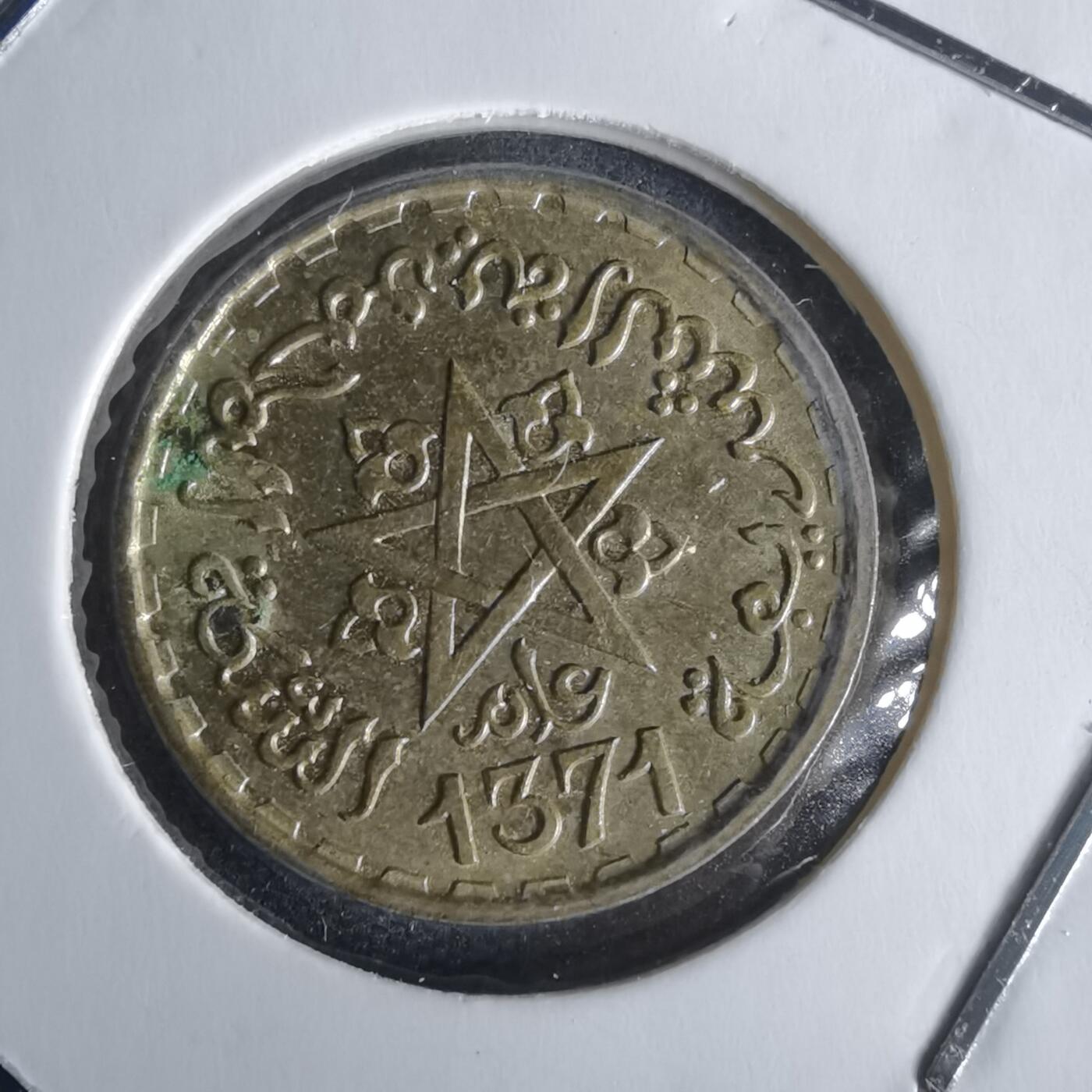 沼泽如烟--第1022场 摩洛哥1371年10法郎非公历