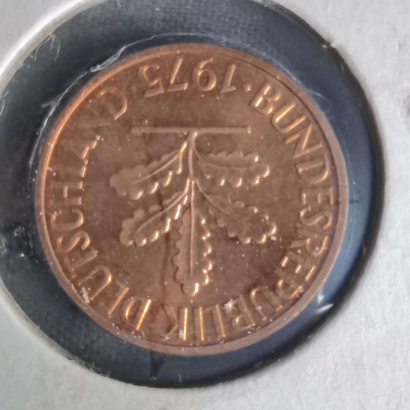 沼泽如烟--第1021场 德国1975年2芬尼