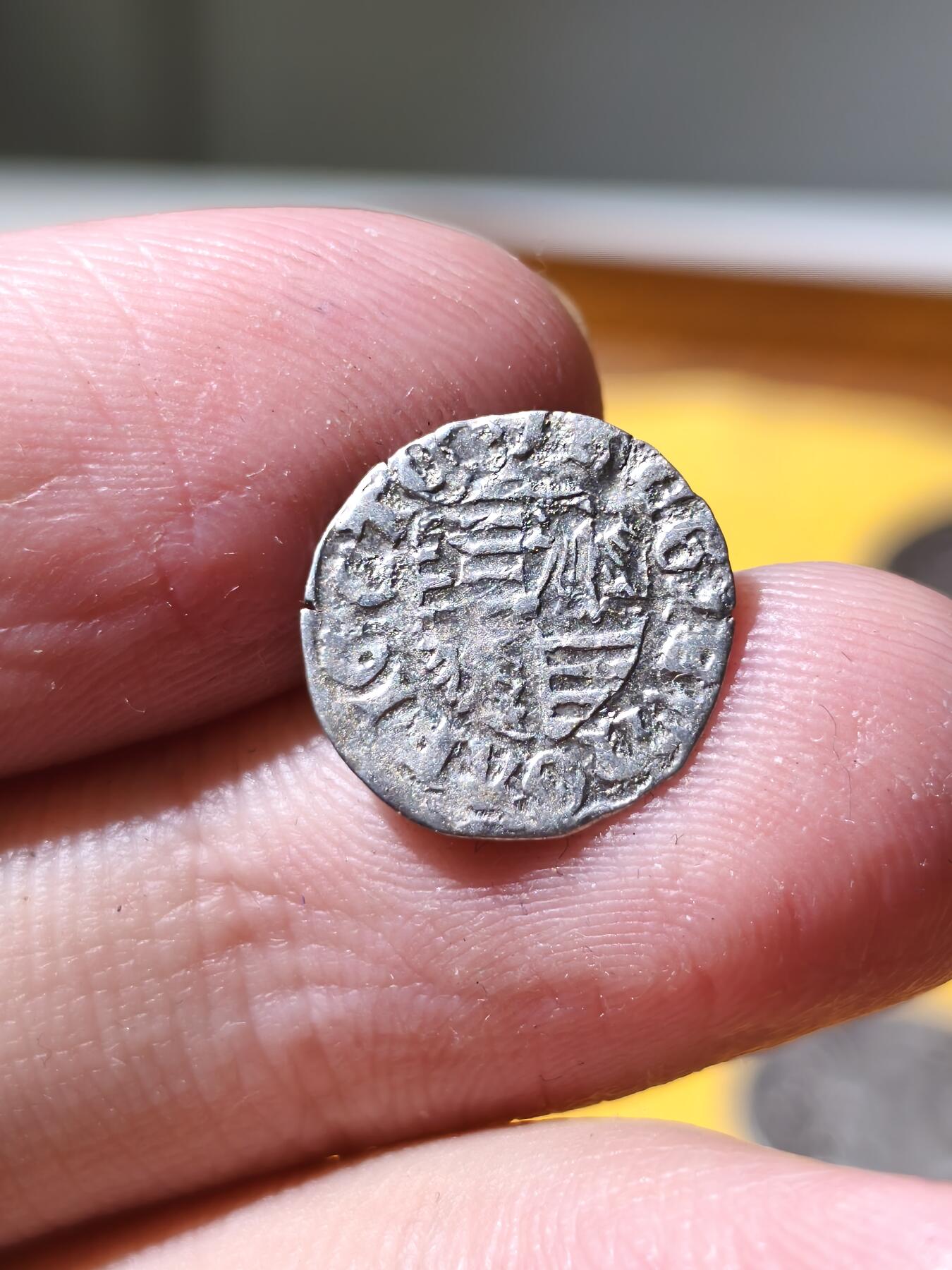 星盘世界钱币拍卖 美品！中世纪银币少见品种，匈牙利的西吉斯蒙德，双十字架，打制完美，光度非常好，国内见不到的品相