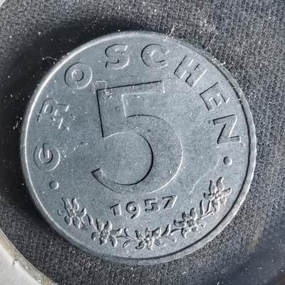 沼泽如烟--第1021场 - 奥地利1957年5格罗申