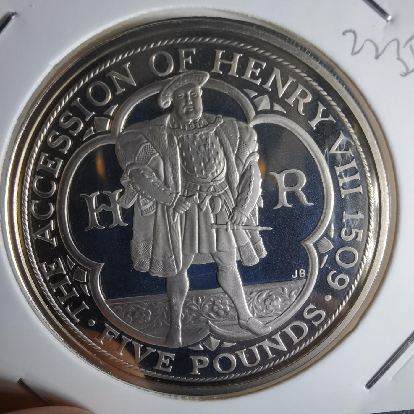 沼泽如烟--第1022场 英国2009年5磅精制币纪念币