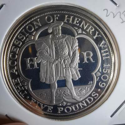 沼泽如烟--第1022场 - 英国2009年5磅精制币纪念币