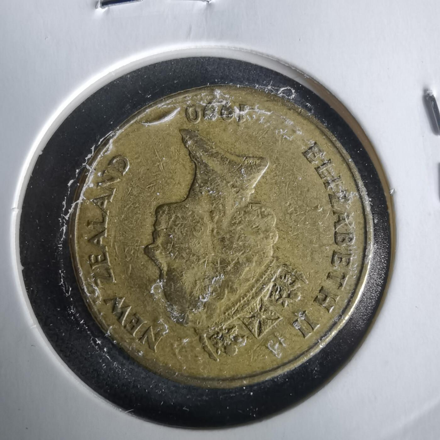 沼泽如烟--第1021场 新西兰1990年一元