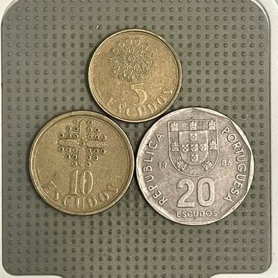 2026年第35场各国散币拍卖（总第185场） - 葡萄牙3枚