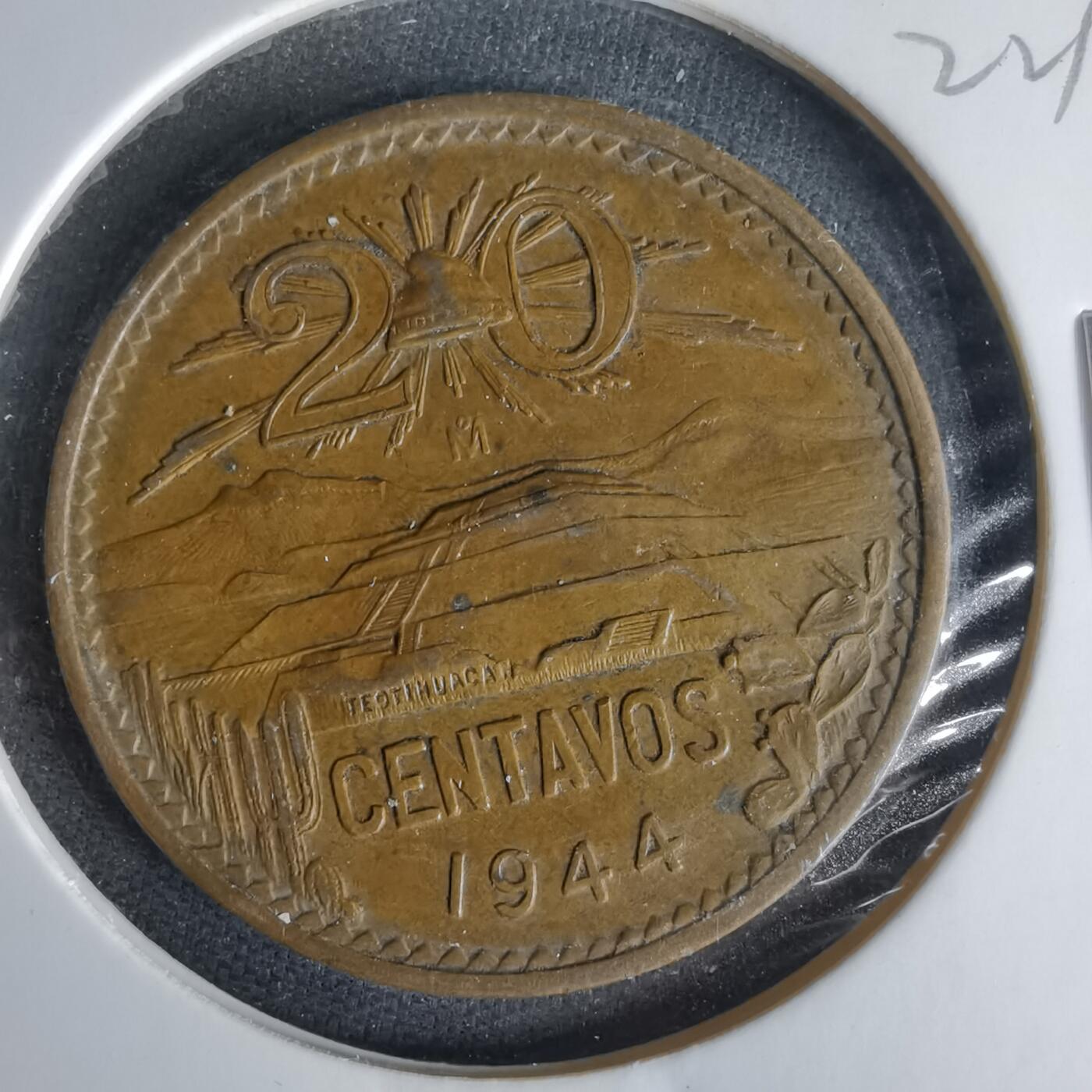 沼泽如烟--第1022场 墨西哥1944年20分