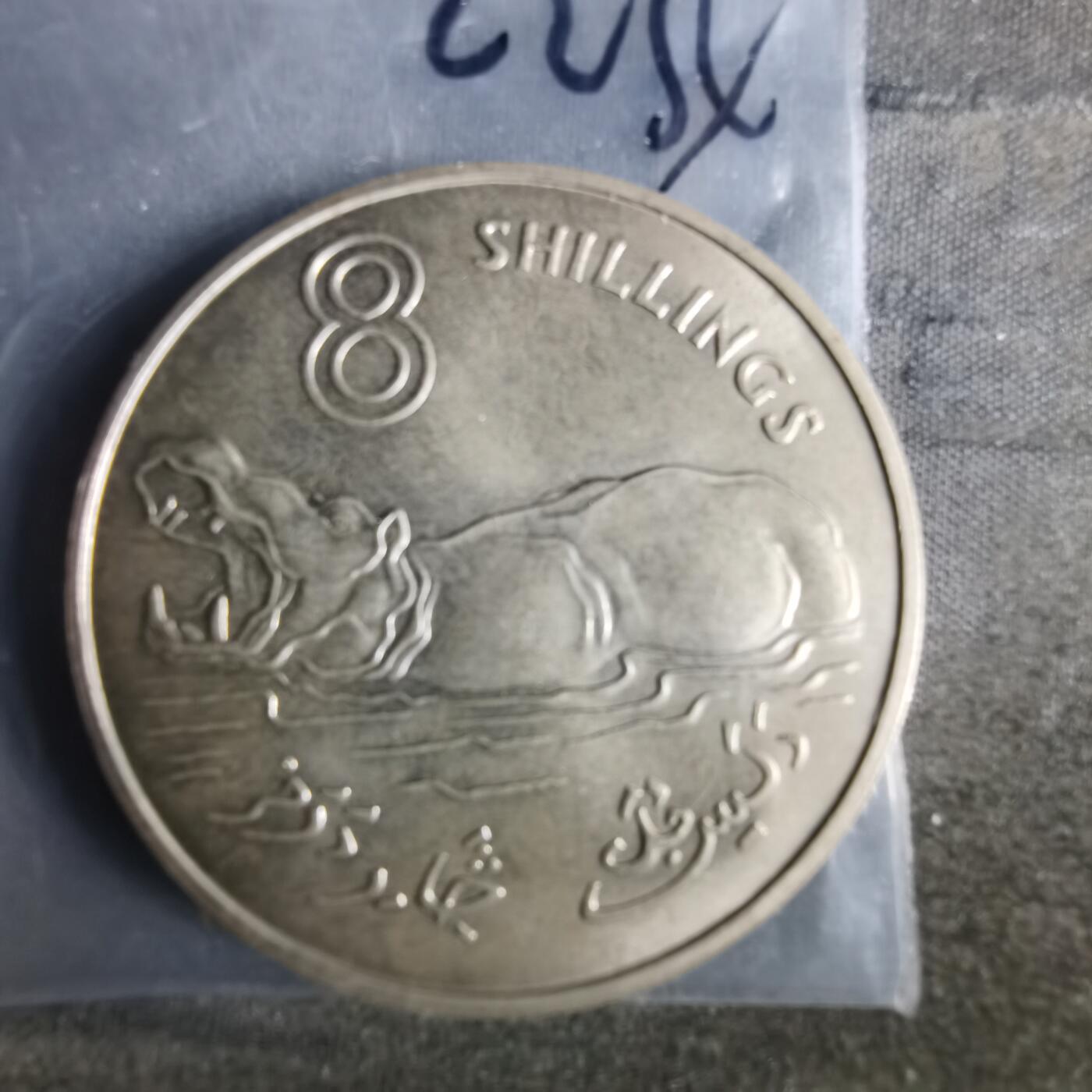 沼泽如烟--第1022场 冈比亚1970年8先令