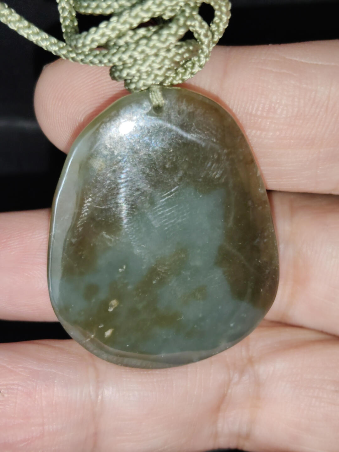 猩哥外币小铺➨【第221场】 新疆和田玉财神挂件，19克