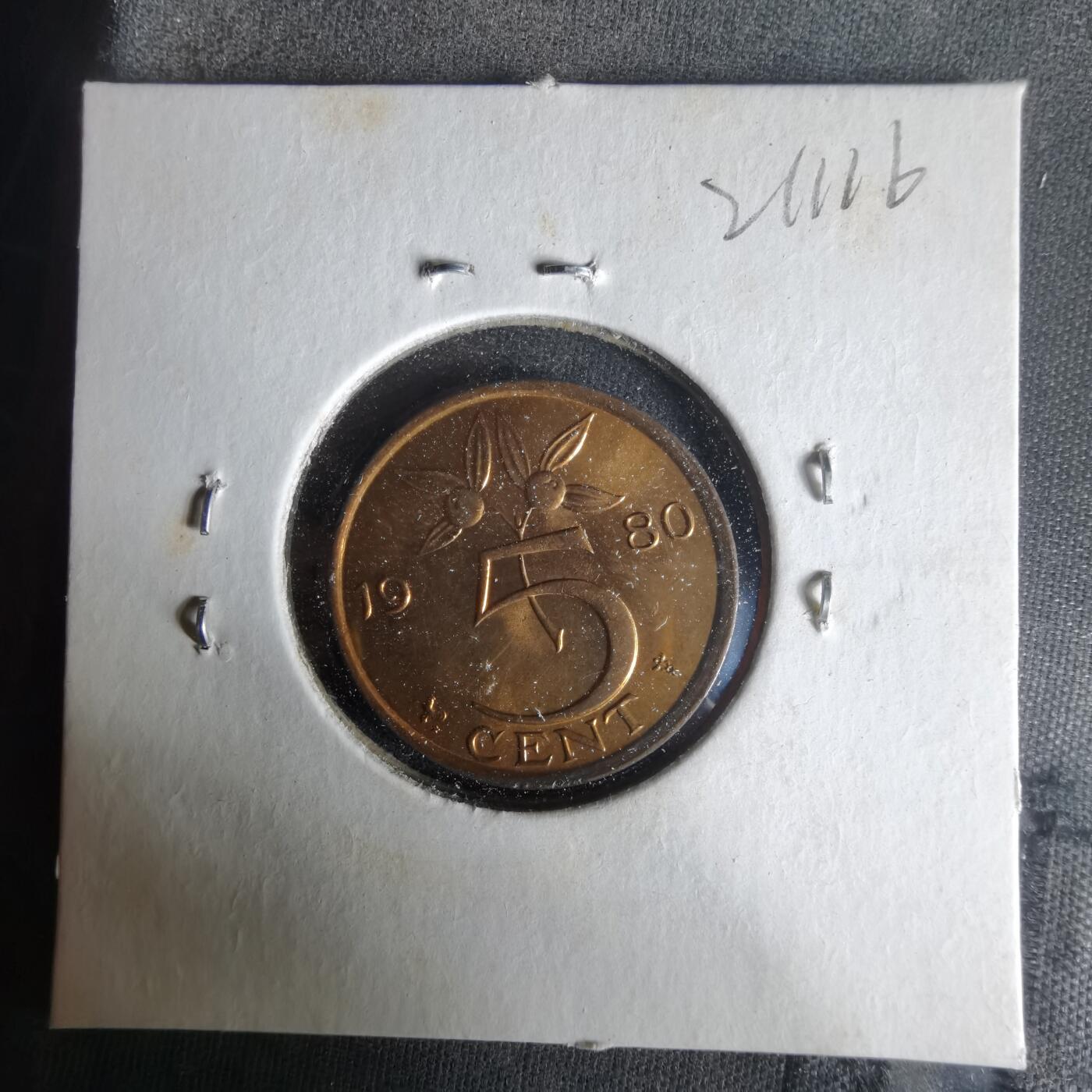 沼泽如烟--第1021场 荷兰1980年五分