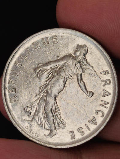 猩哥外币小铺➨【第221场】 - 5法郎