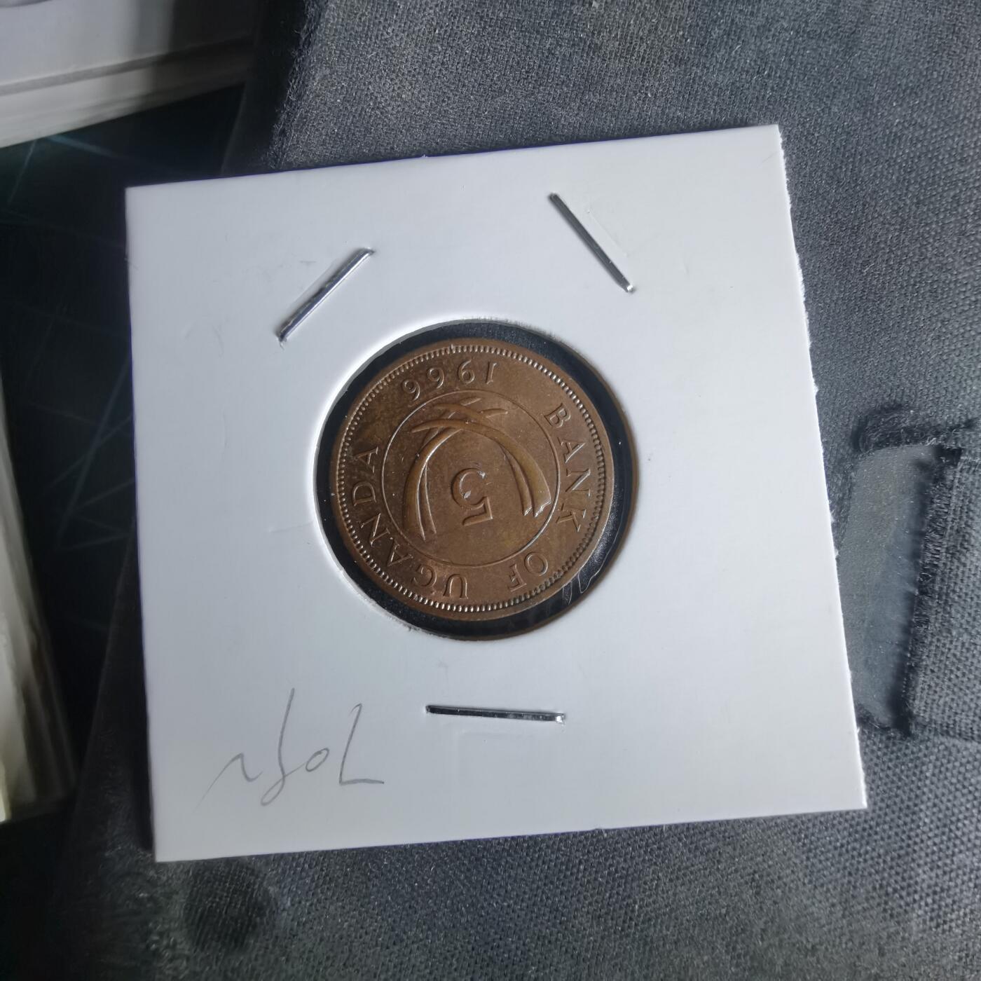 沼泽如烟--第1022场 乌干达1966年五分