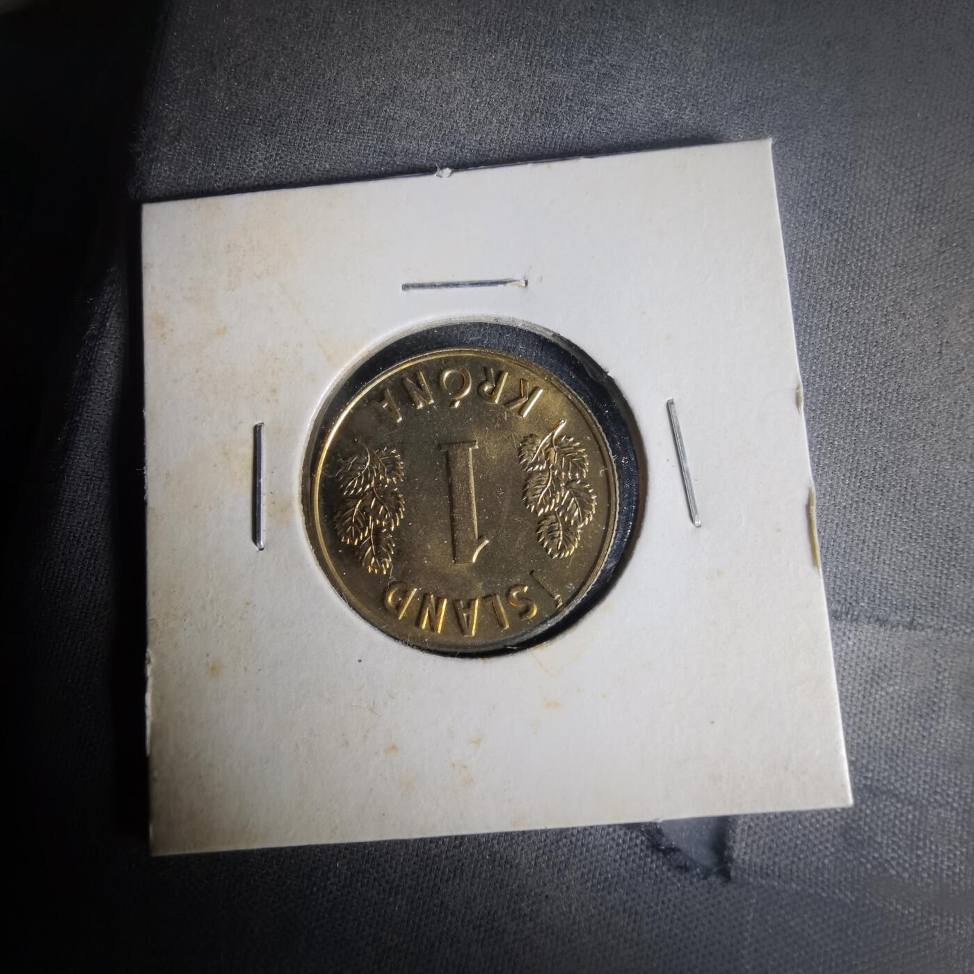 沼泽如烟--第1021场 冰岛1975年1克朗