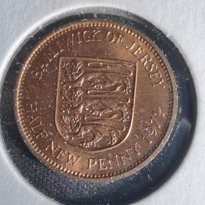 沼泽如烟--第1021场 - 泽西1971年半便士