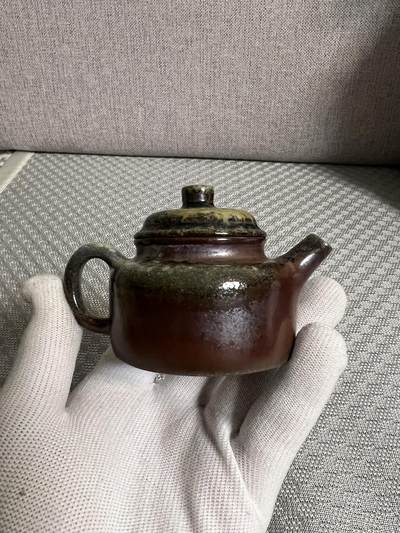 零元拍：小品原矿紫砂壶柴烧窑宝德钟（80CC） - 零元拍：小品原矿紫砂壶柴烧窑宝德钟（80CC）