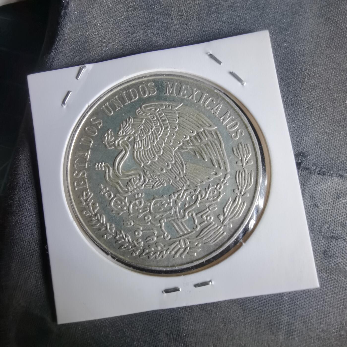 沼泽如烟--第1022场 墨西哥1972年25比索银币