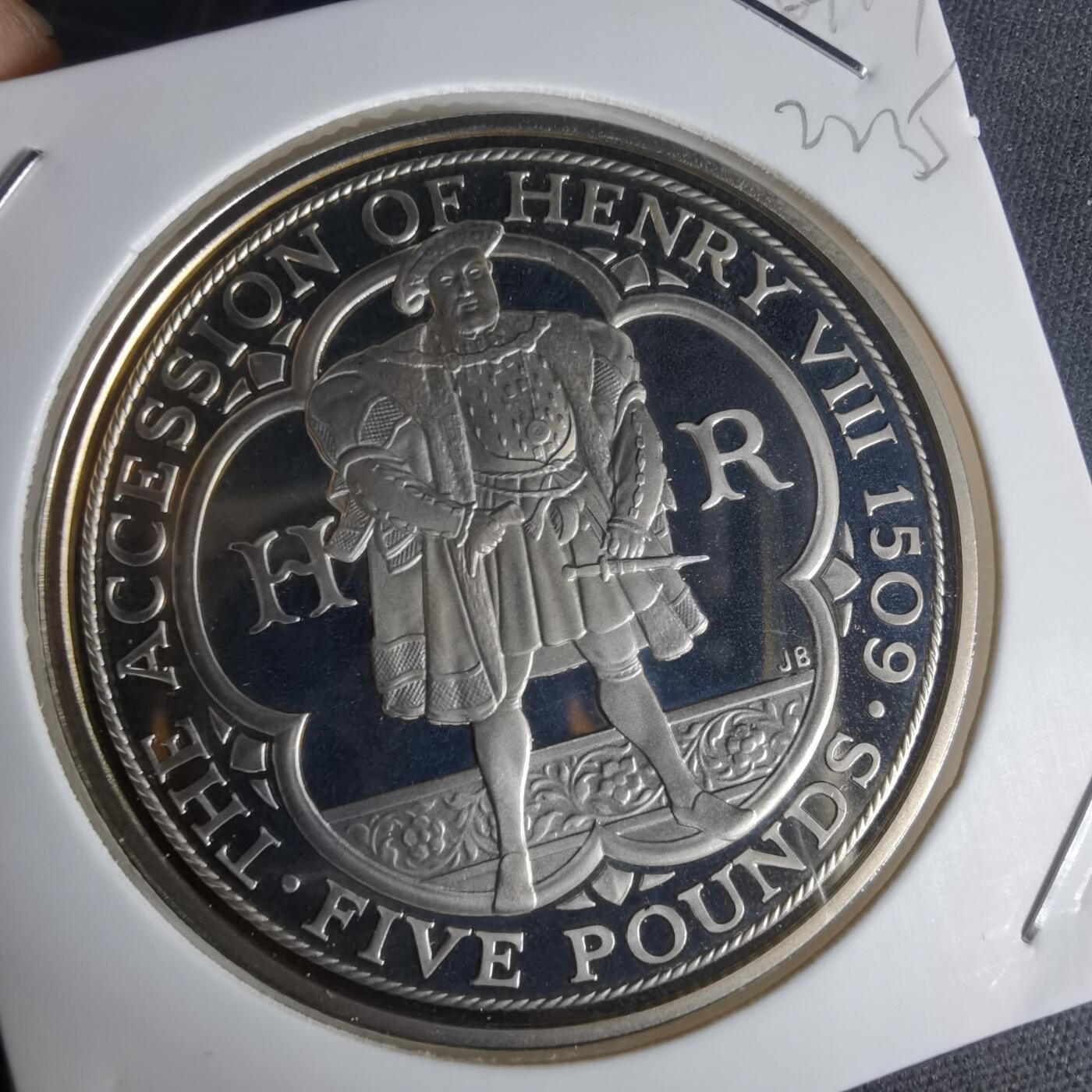 沼泽如烟--第1022场 英国2009年5磅精制币纪念币