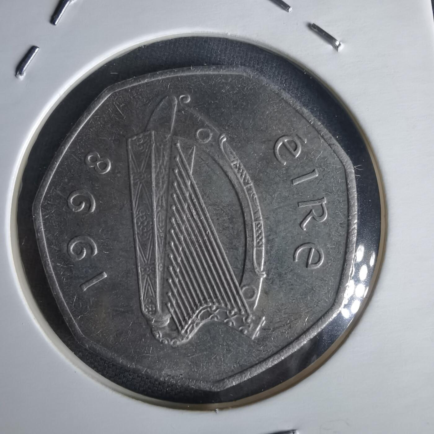 沼泽如烟--第1022场 爱尔兰1998年50便士