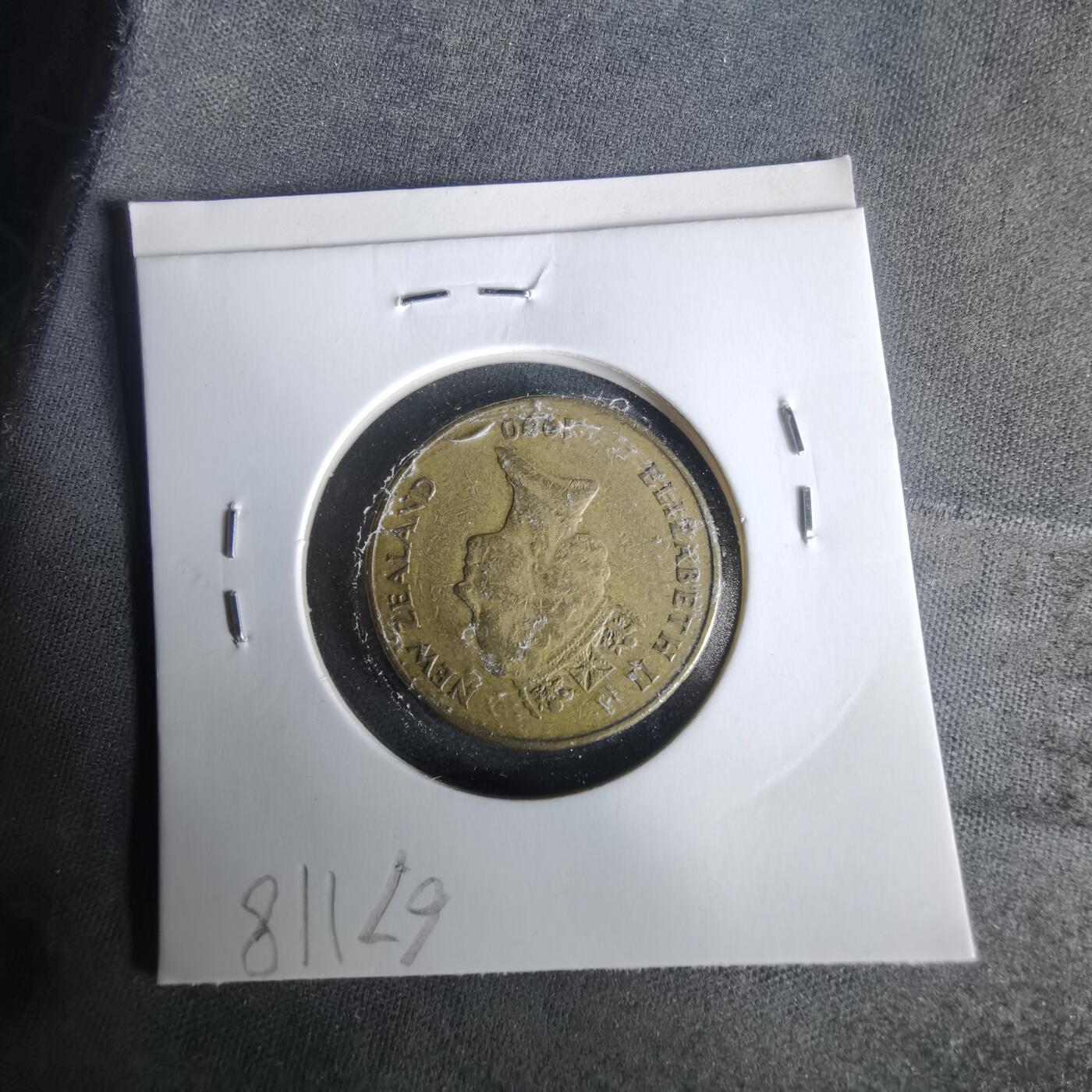 沼泽如烟--第1021场 新西兰1990年一元