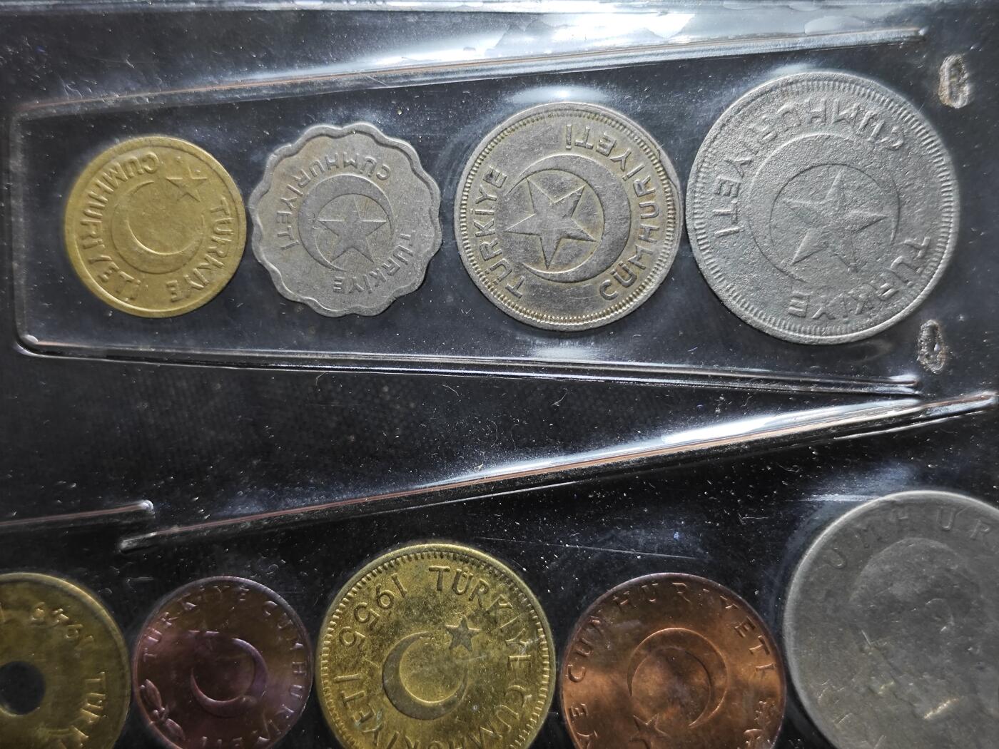 KK钱币收藏小铺   套币专场 2月预留时间 周末发货  土耳其套币 含大小面值各面值