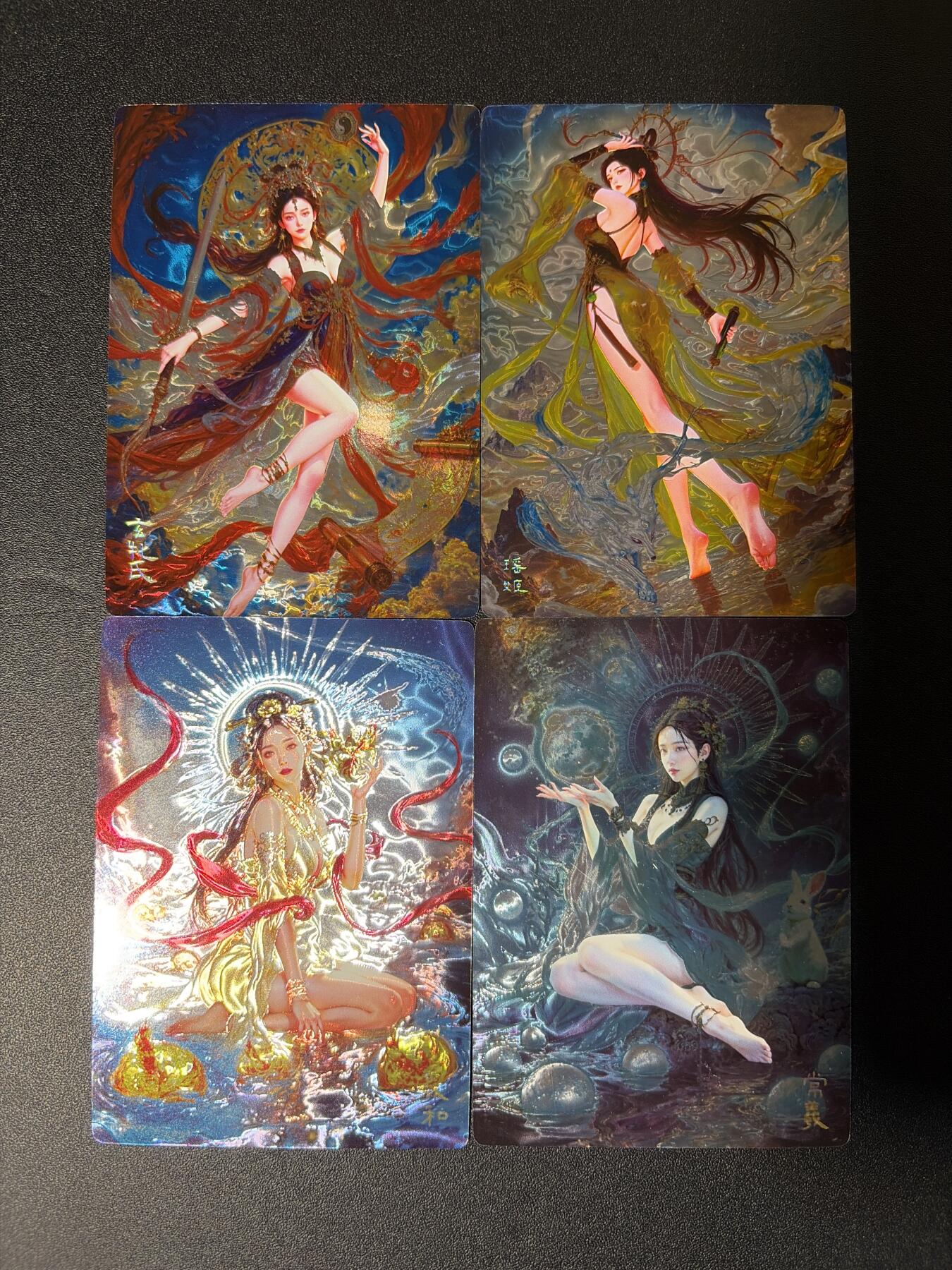 NO.27 好又多金牌大场，每周一站式配齐，方便凑单！（周6晚9点截拍，卖家送拍0抽成！） 奇点 羲和+常曦+九天玄女+瑶姬 光刻4张一套 全部为满赠卡一步到位