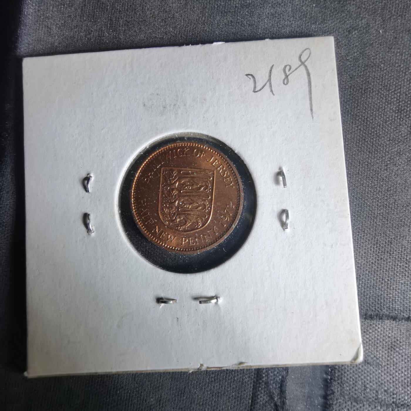 沼泽如烟--第1021场 泽西1971年半便士