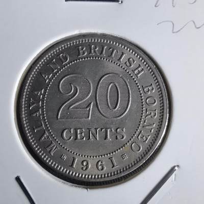 沼泽如烟--第1022场 - 英属马来亚婆罗洲1961年20分