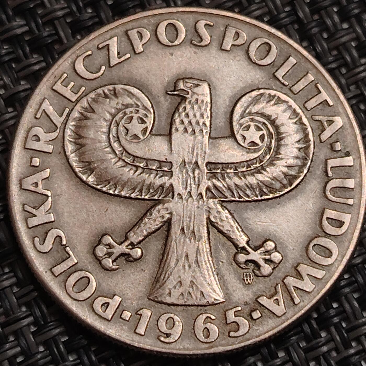 布加迪🐬～世界钱币(上海)🌾第 282 期 /  各国套币和散币 波兰🇵🇱 1965年 10兹罗提