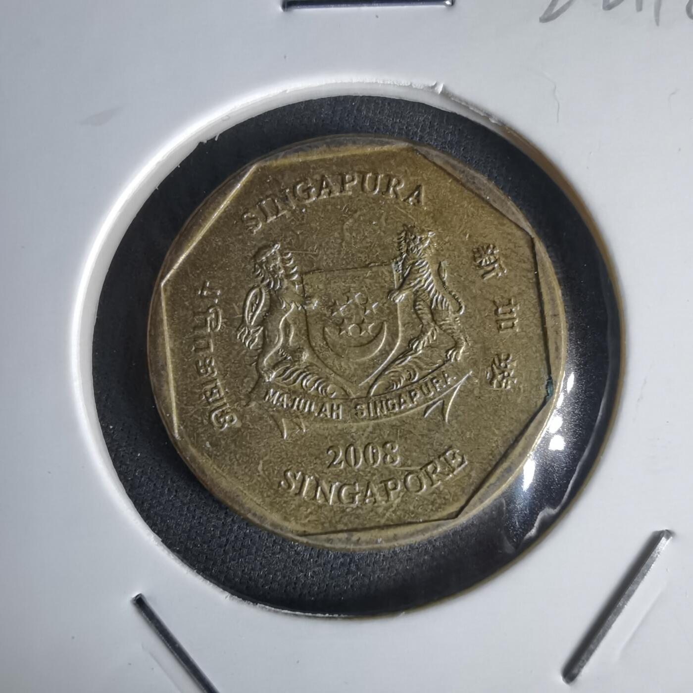 沼泽如烟--第1022场 新加坡2008年一元