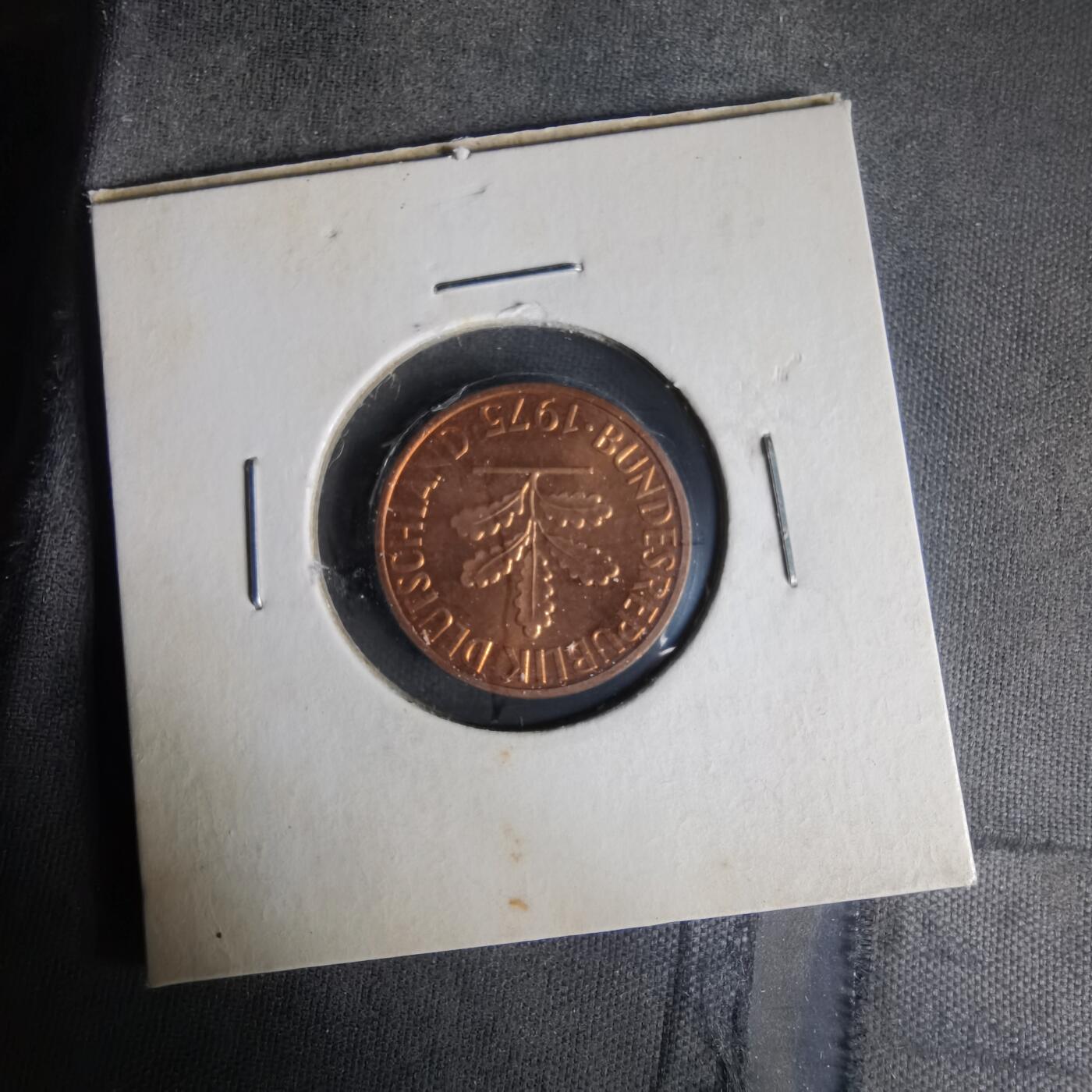 沼泽如烟--第1021场 德国1975年2芬尼