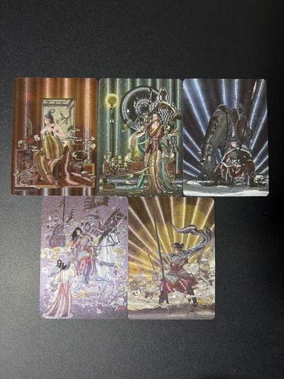 NO.27 好又多金牌大场，每周一站式配齐，方便凑单！（周6晚9点截拍，卖家送拍0抽成！） - 橙卡文化西游百媚篇 画画的三哥 花木兰 粗闪5张一套