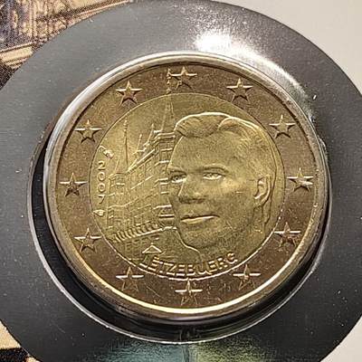 【全场包邮】纯粹捡漏拍513场 - 【邮币封】卢森堡2007年2欧元城堡系列大公宫纪念邮币封