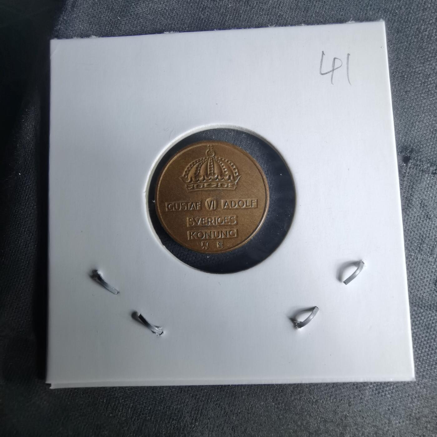 沼泽如烟--第1025场 瑞典1958年1欧尔