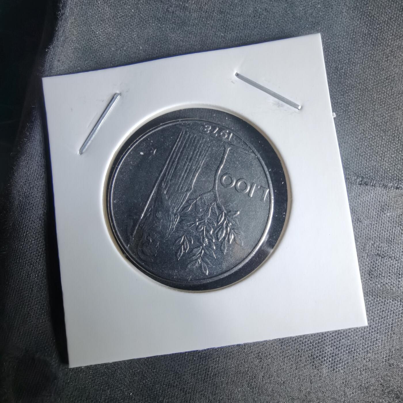 沼泽如烟--第1025场 意大利1978年100里拉