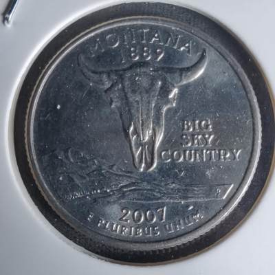 沼泽如烟--第1023场 - 美国2007年25分纪念币