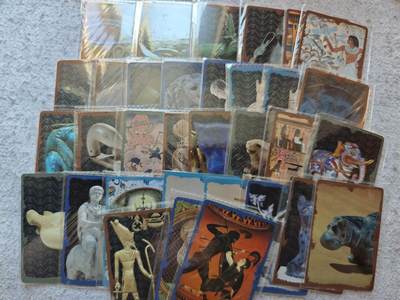 【随心含颖卡拍56期】卡游/集卡社/卡卡沃 抽卡机专场拍卖【无佣金】 - 卡游 大英博物馆 绝版卡 三十多张 