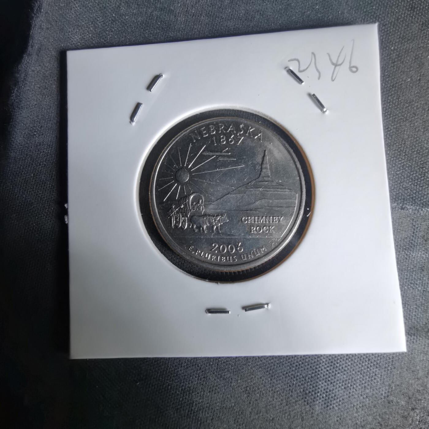 沼泽如烟--第1023场 美国2006年25分纪念币