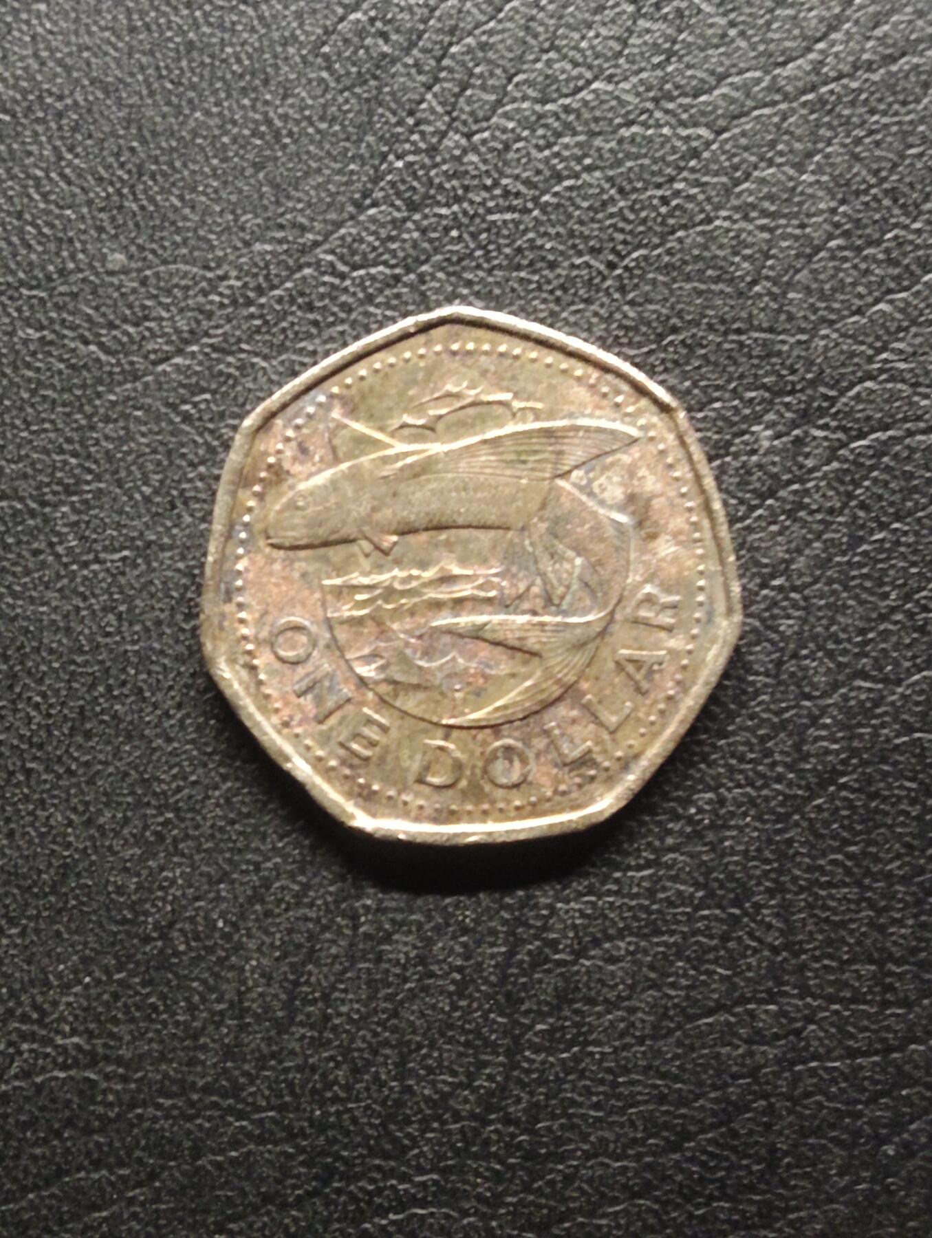 荟藏特别场次第八期——“社长的硬币堆” 巴巴多斯1980年1元