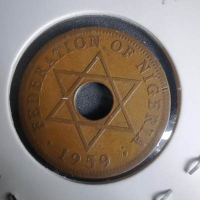 沼泽如烟--第1024场 - 尼日利亚1959年1便士