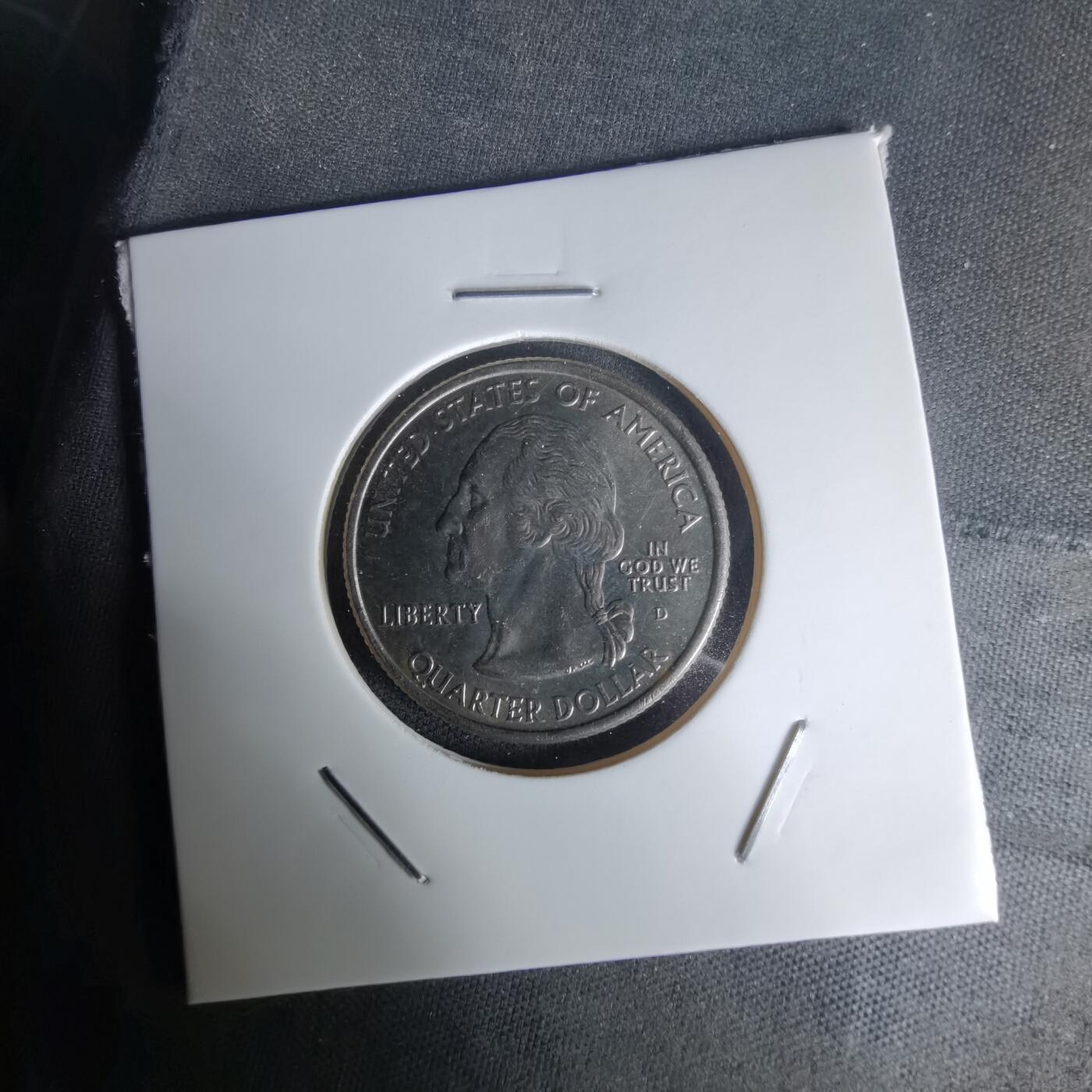 沼泽如烟--第1023场 美国2008年25分纪念币