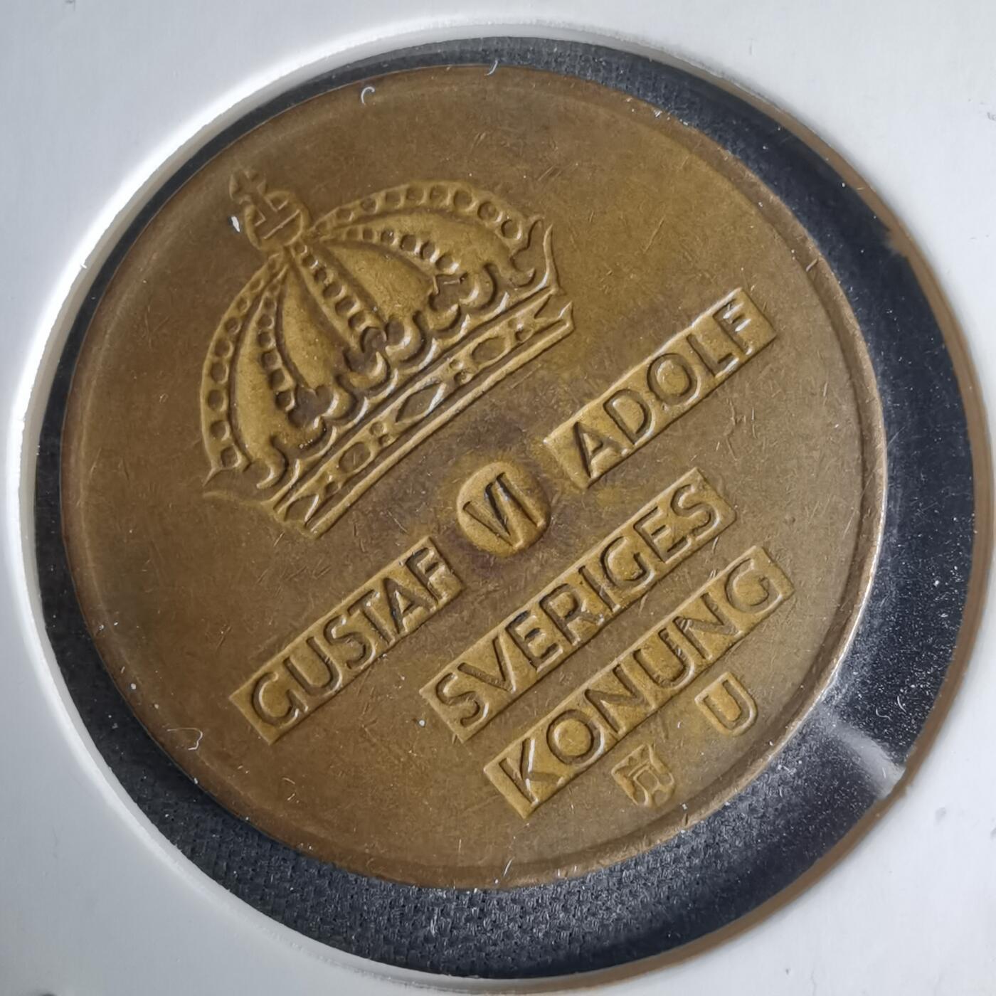 沼泽如烟--第1025场 瑞典1962年5欧尔