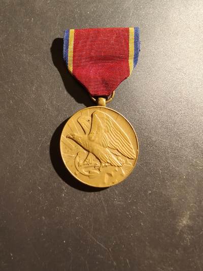 老王徽章第187期 - 美国海军预备役忠诚服役奖章