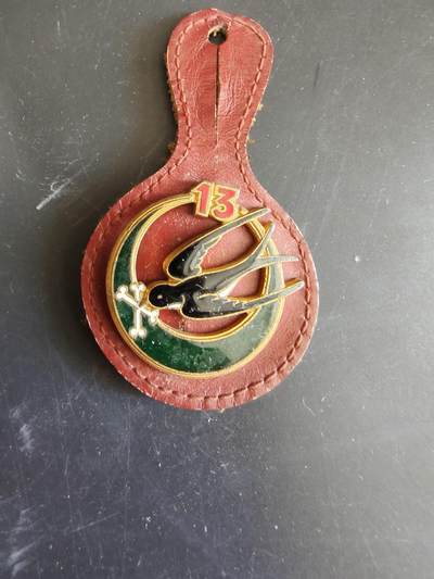 老王徽章第187期 - 法国陆军第13伞降龙骑兵团证章