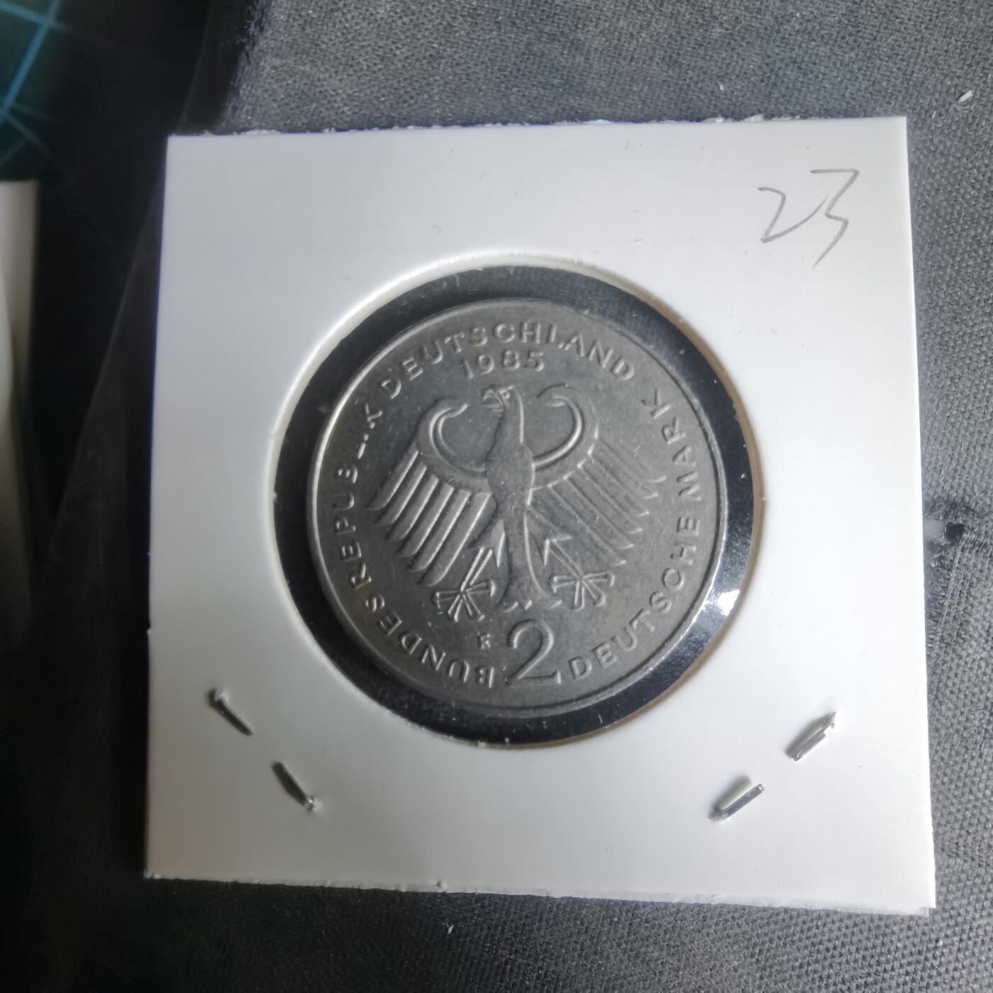 沼泽如烟--第1024场 德国1985年2马克