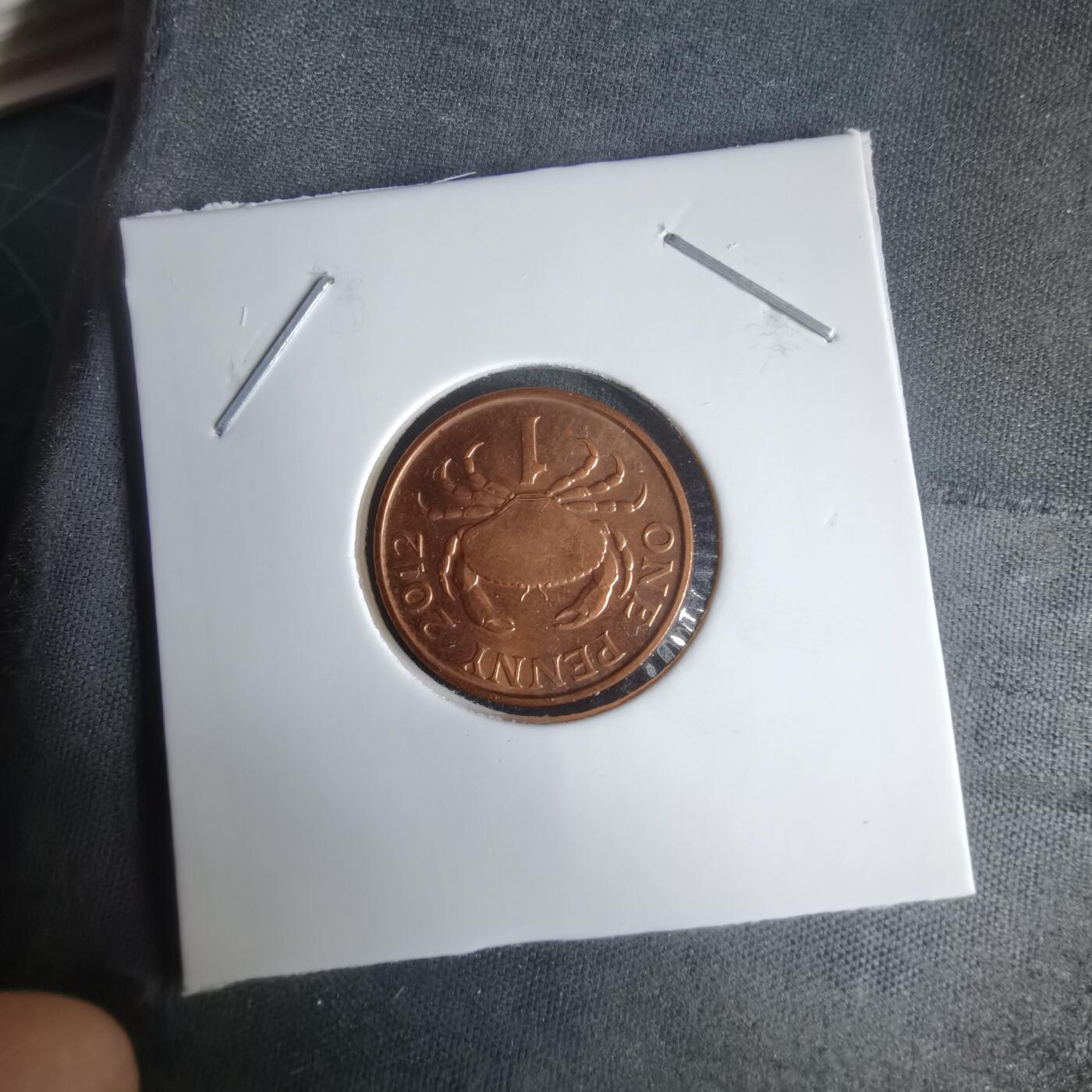 沼泽如烟--第1024场 根西2012年1便士