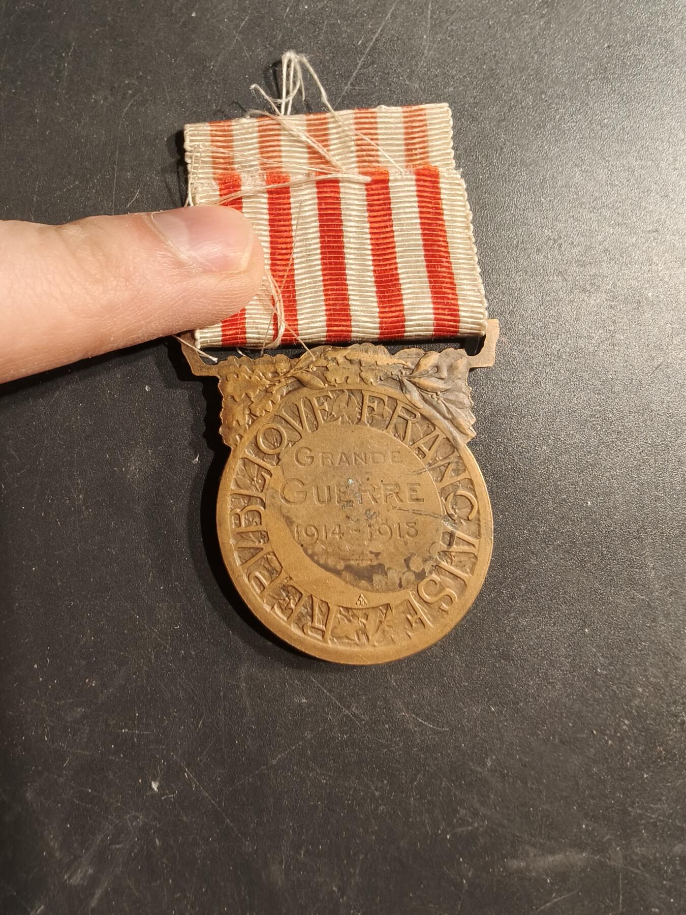 老王徽章第187期 法国一战纪念章