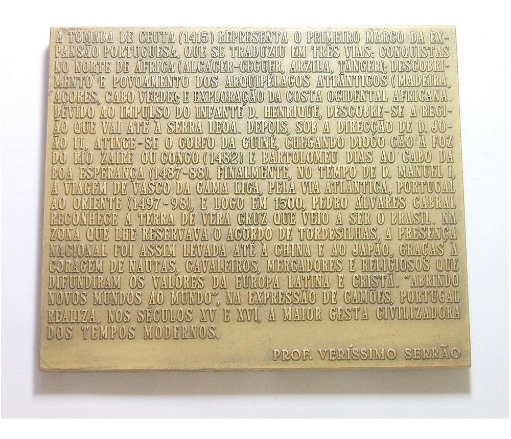 【艺术】葡萄牙艺术大章 大航海四巨头探索世界 恩里克王子 迪亚士 麦哲伦 达伽马 高浮雕精制巨型大铜章 112MM 453克 发行量仅300枚