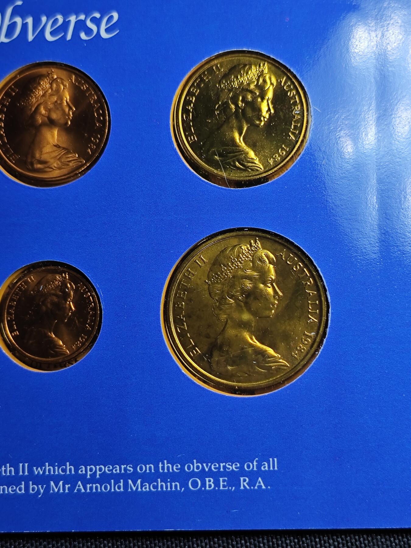 KK钱币收藏小铺   套币专场 2月预留时间 周末发货  1984澳大利亚清年套币