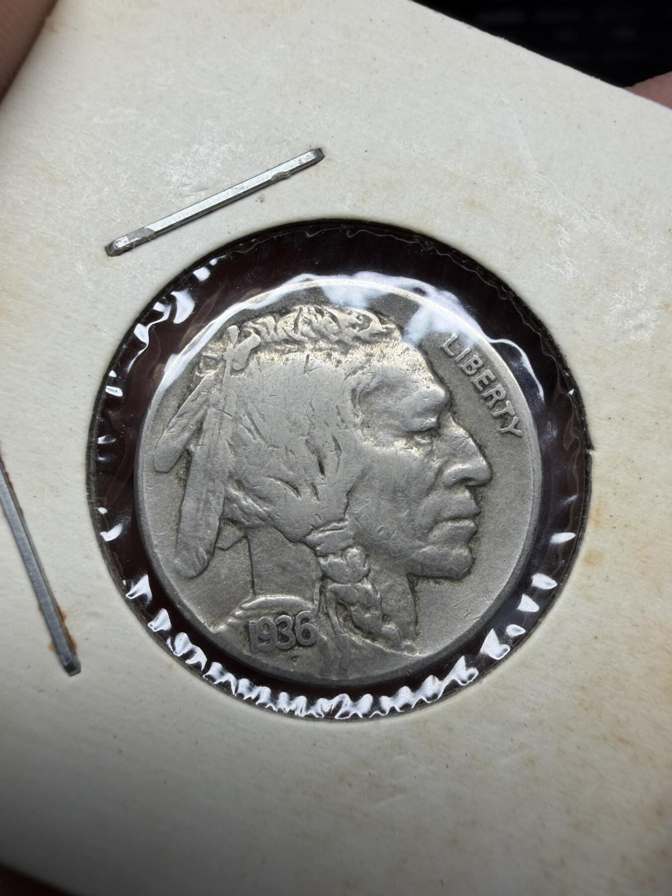 2026年集古藏今外币拍卖第三期-第4场—（总第314拍），可以寄存60天，满160元包邮。 1936年美国野牛5分