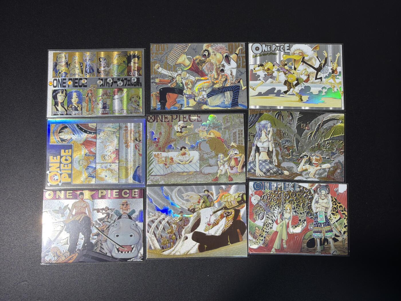 NO.27 好又多金牌大场，每周一站式配齐，方便凑单！（周6晚9点截拍，卖家送拍0抽成！） 海贼王卡牌 卷头横版典藏系列 第三弹 一套9张 粗闪