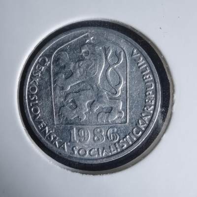 沼泽如烟--第1024场 - 捷克斯洛伐克1986年10赫勒