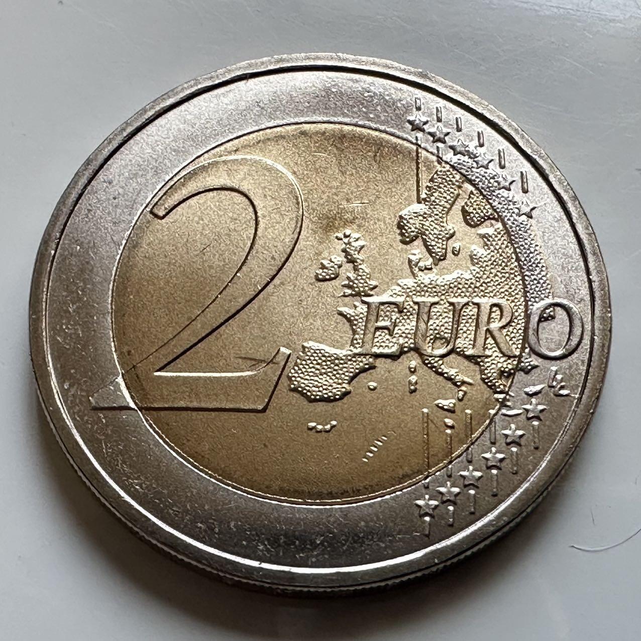 🌹外币初藏🌹🐯2026年第29场   欧元纪念币 接代拍 德国 2007年 梅克伦堡-前波美拉尼亚州 2欧元双色纪念币